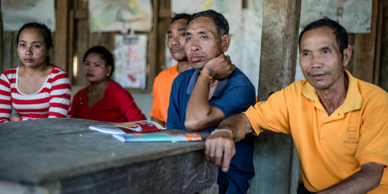 Helping Plantation Workers Mitigate the Effects of Chemical Pollution Laoluang Tai community members and their GALS Plan