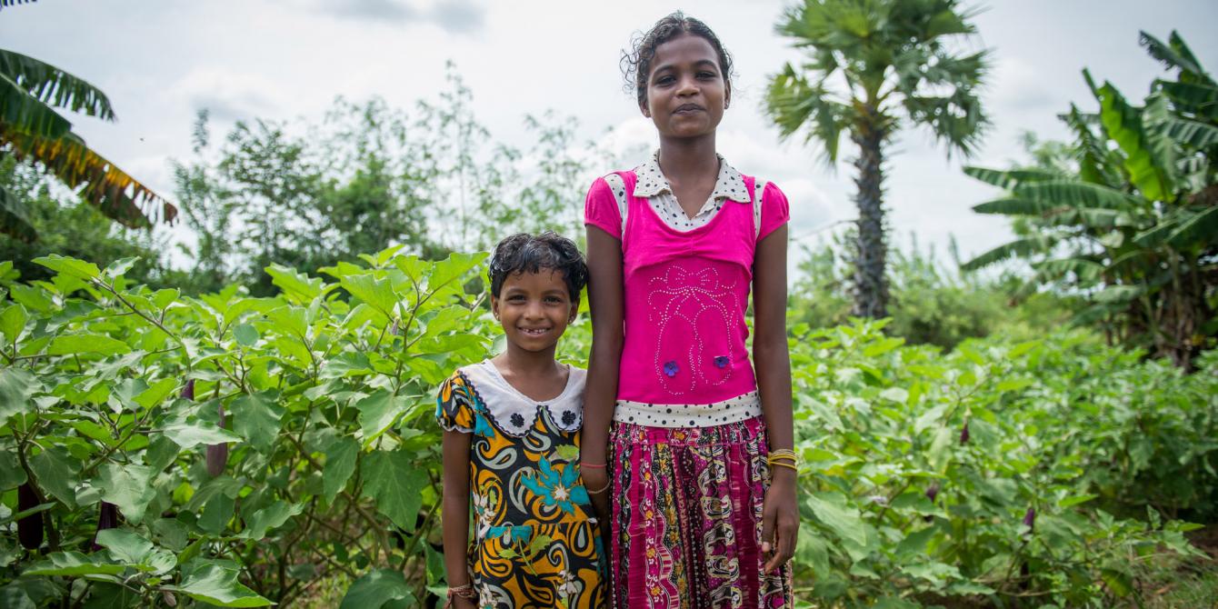 Children from a beneficiary community. Improving economic wellbeing of women and girls is a priority for Oxfam in Sri Lanka. Photograph: Pavithra Jovan de Mello/Oxfam Children from a beneficiary community. Improving economic wellbeing of women and girls is a priority for Oxfam in Sri Lanka. Photograph: Pavithra Jovan de Mello/Oxfam